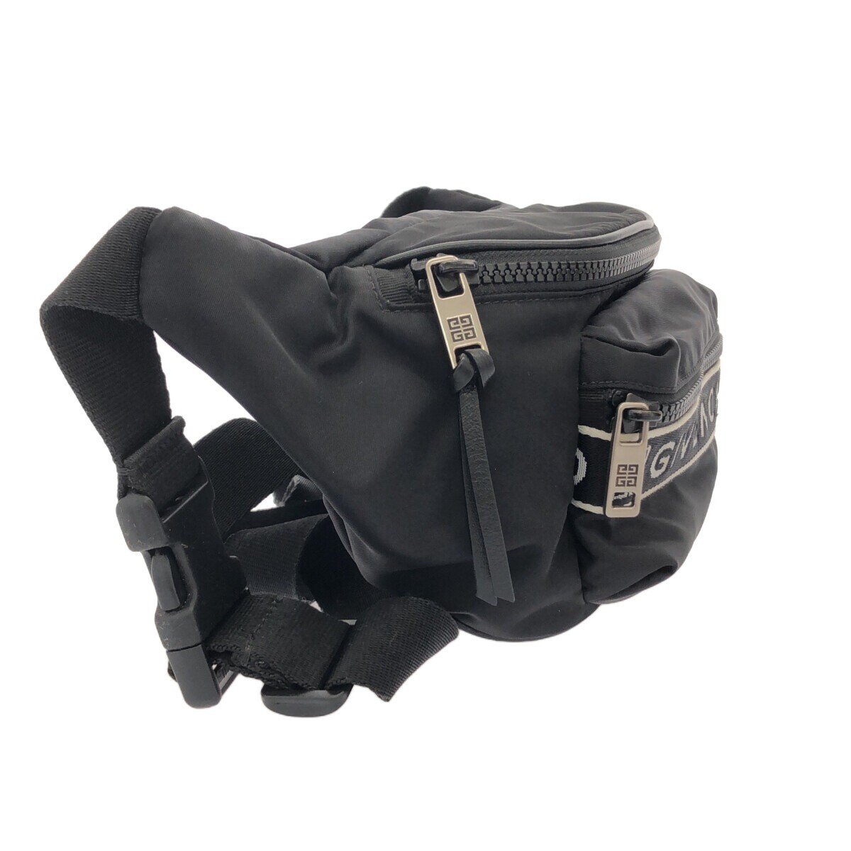 Auth GIVENCHY 4G Bum Bag Black White Nylon Bum Bag | eBay Auth GIVENCHY 4G Bum Bag Black White Nylon Bum Bag | eBay