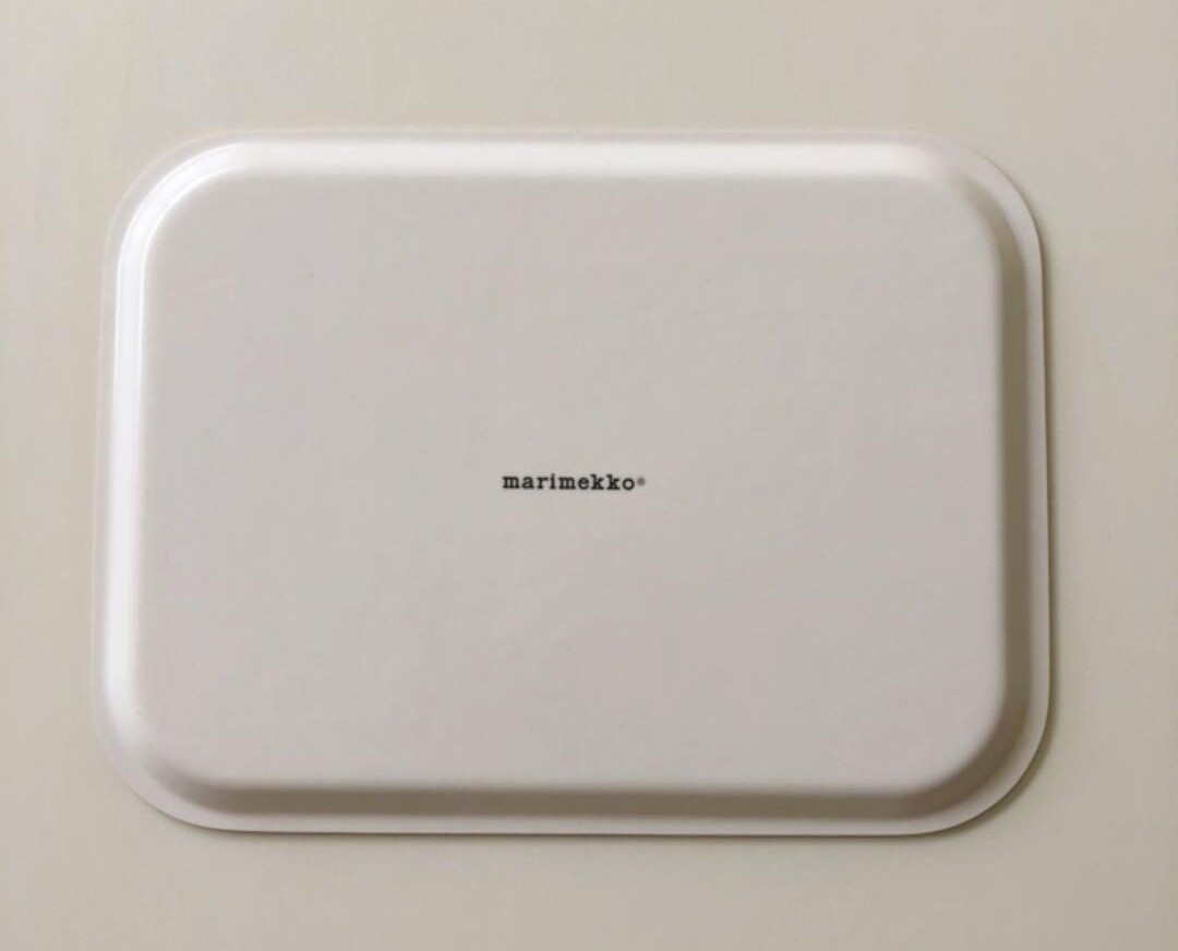 MINT! RARE! Marimekko OIVA KULKUE Plywood Tray Square F/S MINT! RARE! Marimekko OIVA KULKUE Plywood Tray Square F/S