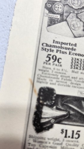 1927 Sears Roebuck Catalogue Latex Novelties Ad - Picture 4 of 4