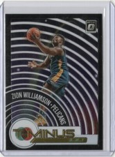 2020-21 Donruss Optic Zion Williamson T-Minus 3..2..1 Holo #8 - Pelicans