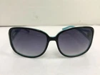 Pearle Vision Sunglasses-Rims Eyewear R37014 Black / Aqua Teal Plastic Frame