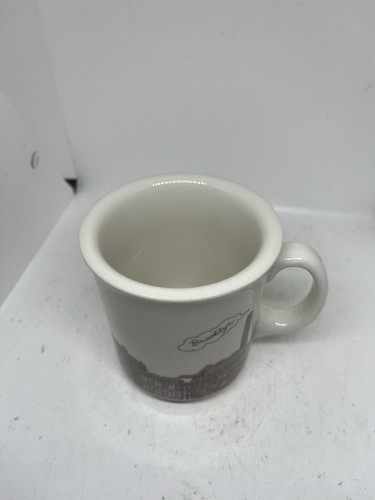Fishs Eddy Jordan Awan Brooklyn Diner Style Heavy Mug EUC - Picture 12 of 19