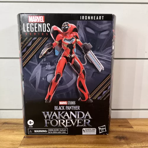Figura de acción Hasbro Marvel Legends Deluxe Ironheart 6" pulgadas Wakanda Forever NUEVO