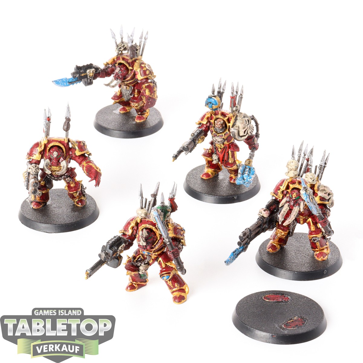 ウォーハンマー　塗装済み　Chaos Terminator Squad ウォーハンマー 塗装済み Chaos Terminator Squad Chaos