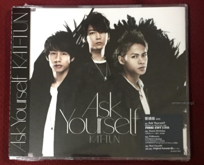 KAT-TUN Ask Yourself 2018 Taiwan CD (w/bonus 3-trks) Sweet Birthday
