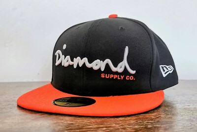 DIAMOND SUPPLY CO x NEW ERA 59FIFTY 5950 FITTED CAP 7 1/4 57.7CM STUSSY UNDFTD