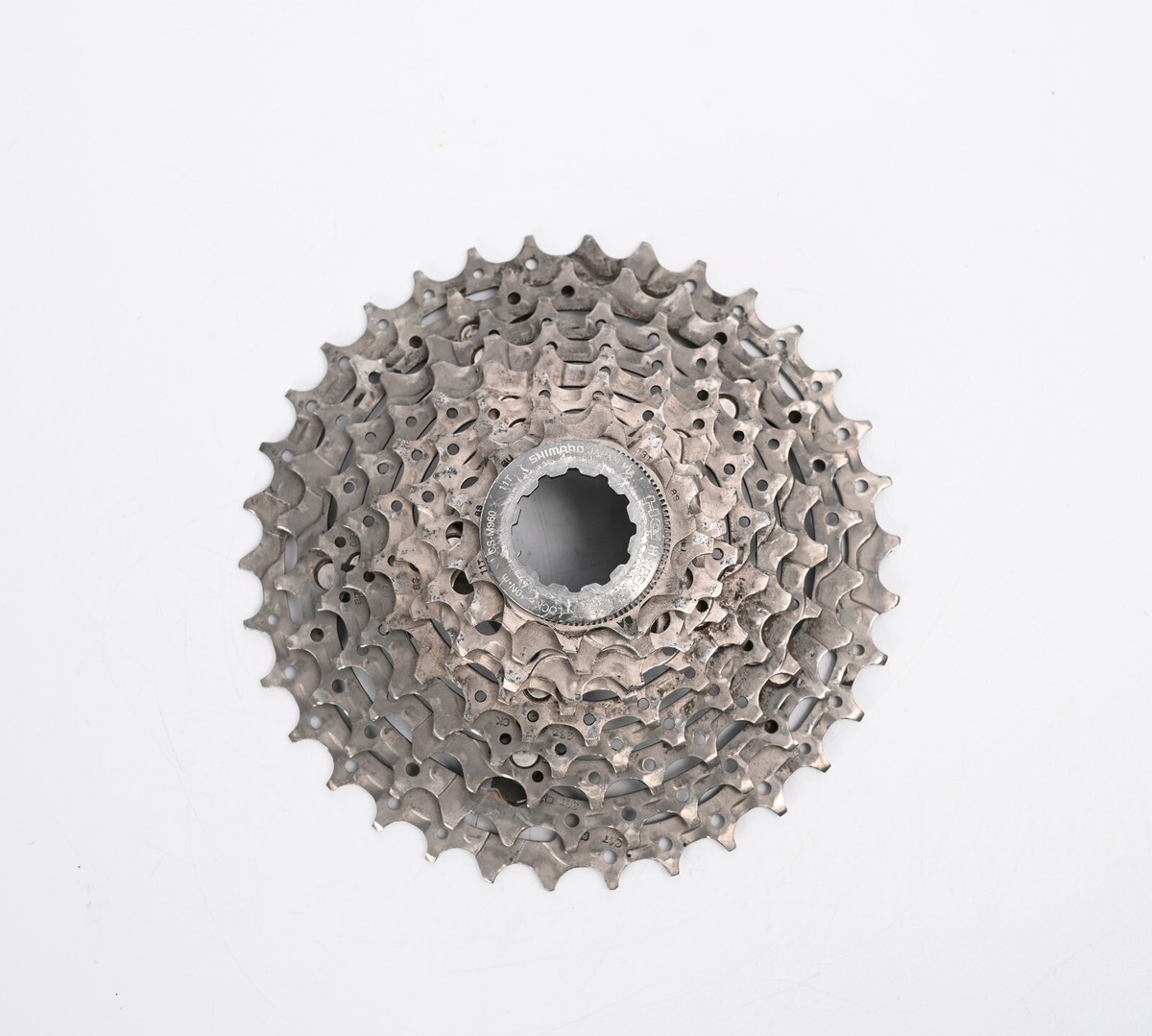 Shimano Deore XTR CS-M960 9 Speed 11-34T Cassette MTB Gravel Shimano Deore XTR CS-M960 9 Speed 11-34T Cassette MTB Gravel