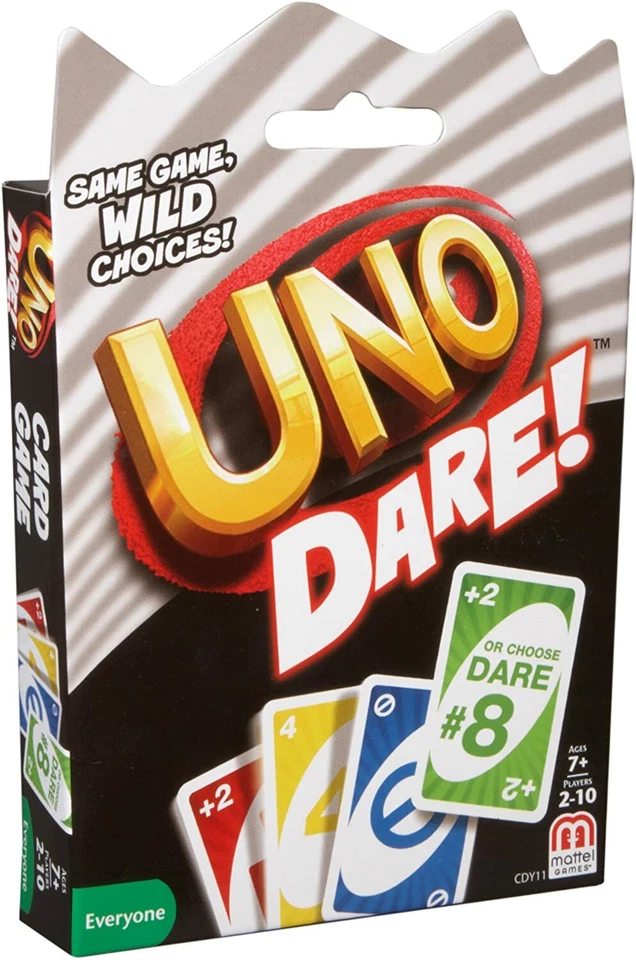 Mattel Games UNO Dare Wild Choices CDY11 Card Game NEW FREE SHIPPING GIFT KIDS - Image 2 of 4