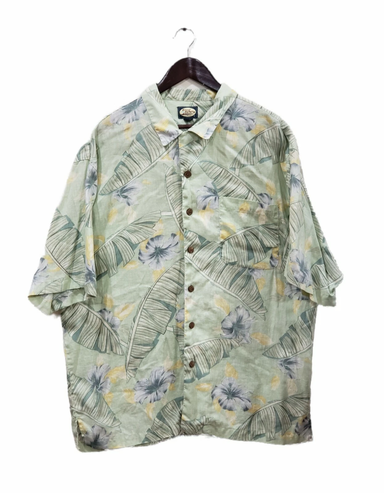 Men's Tommy Bahama 100% Linen Hawaiian Shirt - XL