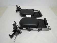 Invacare T94HCP Elevating Leg Rest w/ Composite Footplates and Padded Calf Pads