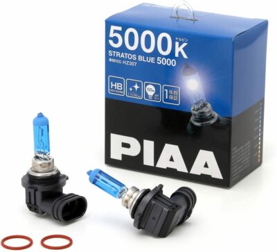 PIAA Headlamp/Fog Lamp Halogen Valve HB3/HB4/HIR1/HIR2 5000K Strasble Car