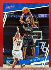 Tyrese Maxey 2020-21 Panini Chronicles #59  PRESTIGE ROOKIE PURPLE