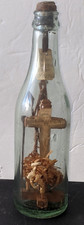 WW1 Italian Prisoner Of War POW Bottle Whimsey Crist Crucifixion & Tools