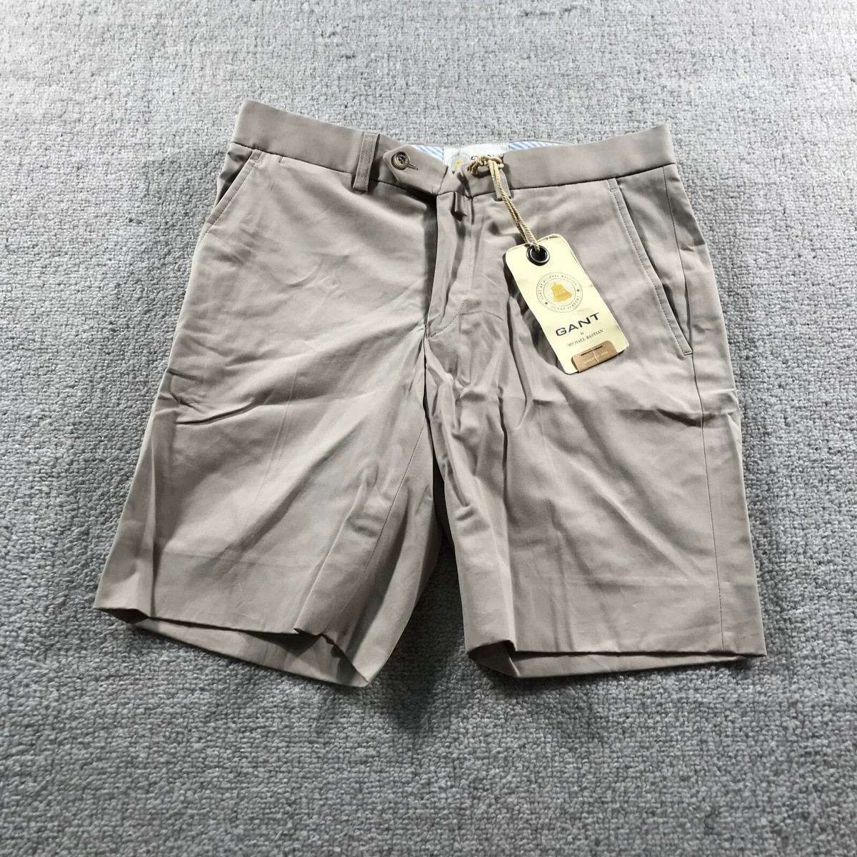 Vintage Gant Rugger Shorts Mens 29 Cotton City Shorts Beige SANDY