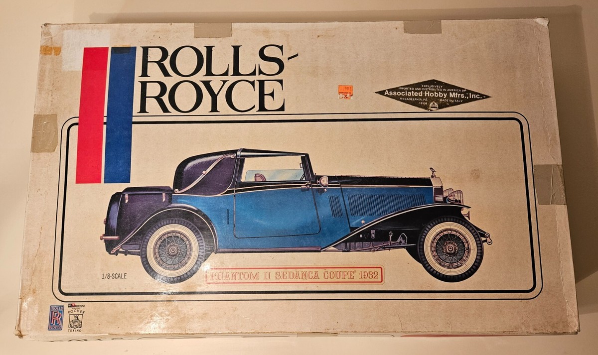 Pocher 1/8 Scale Model Car Kit 1932 Rolls Royce Phantom II Pocher 1/8 Scale Model Car Kit 1932 Rolls Royce Phantom II