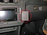 Brodit Proclip 855134 Montagekonsole FüR VW Volkswagen Caddy Modell 2016 - 2020