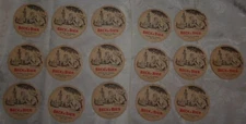 Vintage Lot 15 Round Beck’s Beer Coasters