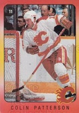 1990-91 Calgary Flames IGA #20 Colin Patterson