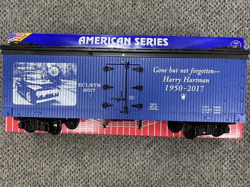 ECLSTS 2017 HARRY HARTMAN REEFER CAR LARGE SCALE NEW LARGE SCALE FREIGHT CAR - Picture 3 of 7
