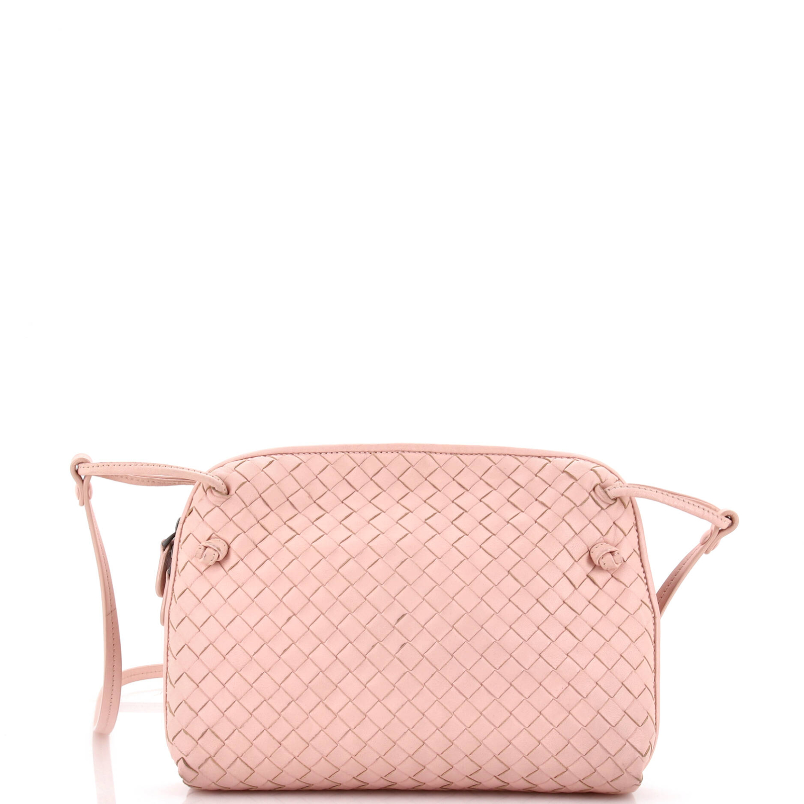 Bottega Veneta Medium Nodini Intrecciato Nappa Leather Crossbody Bag  