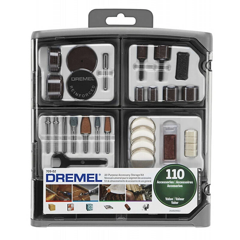 Dremel Accessory Kit 709-RW2 All Purpose 110 Accessories