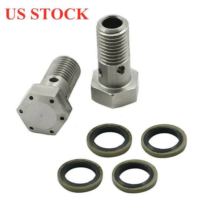 Diesel Fuel Pump Banjo Bolt Washer Kit For Ford Powerstroke Turbo 6.0/6.4L 0310 eBay