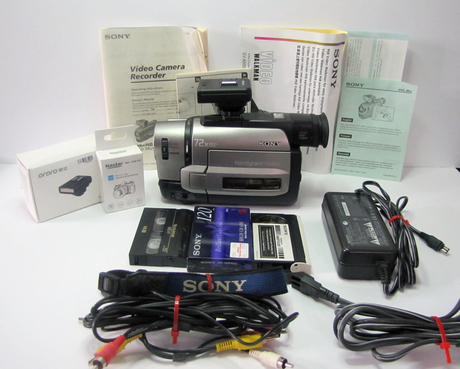 Sony Handycam CCDTRV99 Camera NTSC X Ray Ghost Hunting IR Infrared