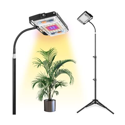 LBW Grow Light with Stand, Full Spectrum 150W LED Floor Plant Light for Indoo...