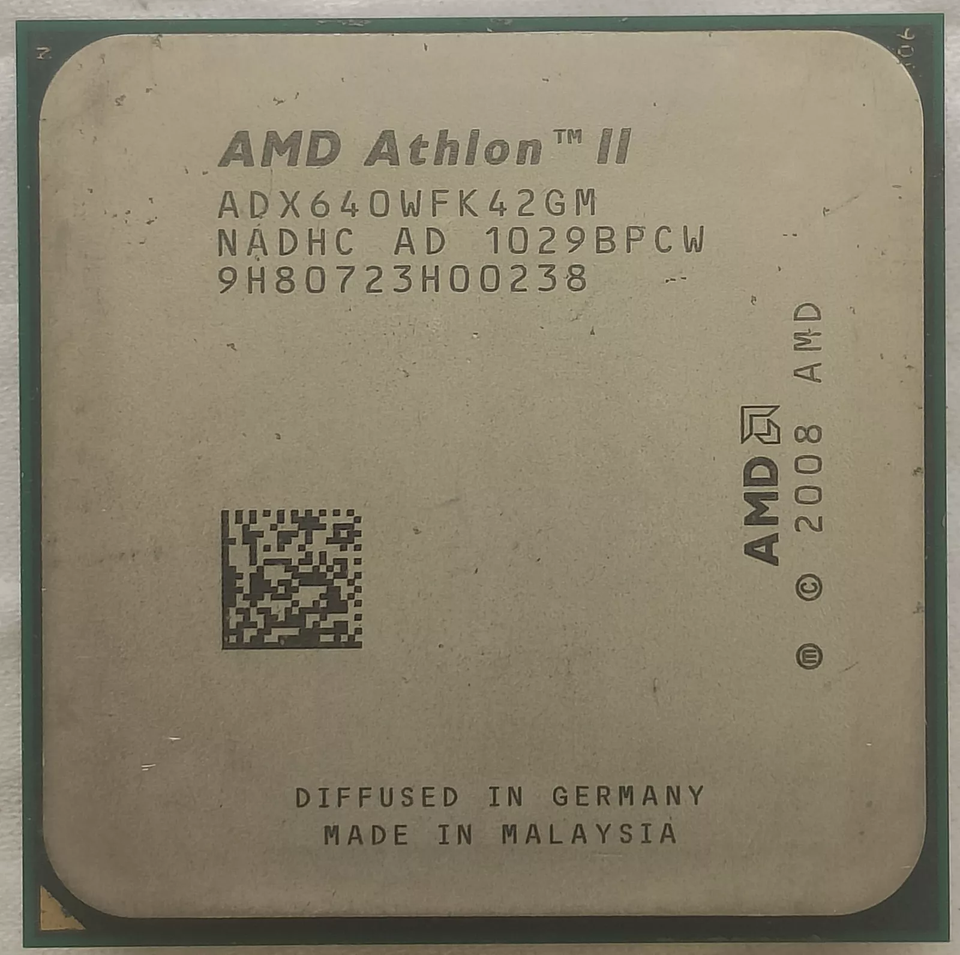 Amd Athlon Ii X4 640 Gtx 1050 Ti AMD Athlon II X4 640 Quad Core Processor 3.0GHz, Socket AM2+/AM3
