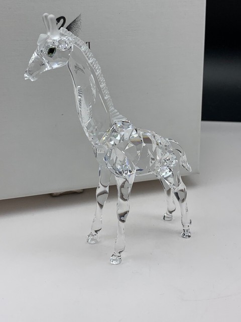SWAROVSKI Figurine Giraffe 5 1/2in With Box And Zertifikat. Top Condition | eBay