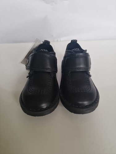 JUNGEN KLEINKINDER KICKERS ADLAR STRALO SCHWARZ LEDER SCHULSCHUH UK-Größe 6,5 Kind EU 24 - Bild 2 von 12