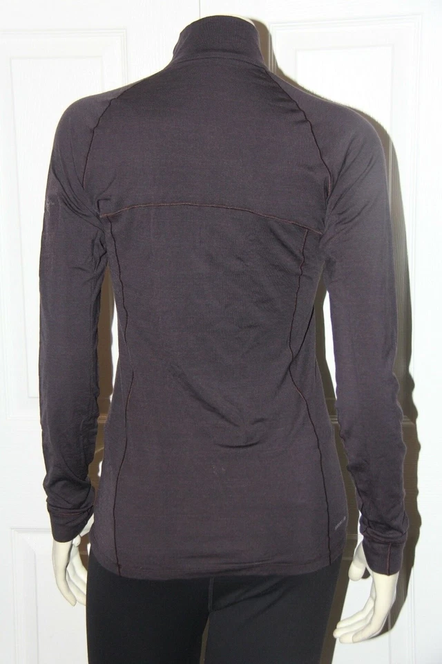 Top Arc'teryx Satoro AR Cremallera Cuello LS Capa Base Para Mujer - Mediano - Dimma - NUEVO Foto 2 de 4