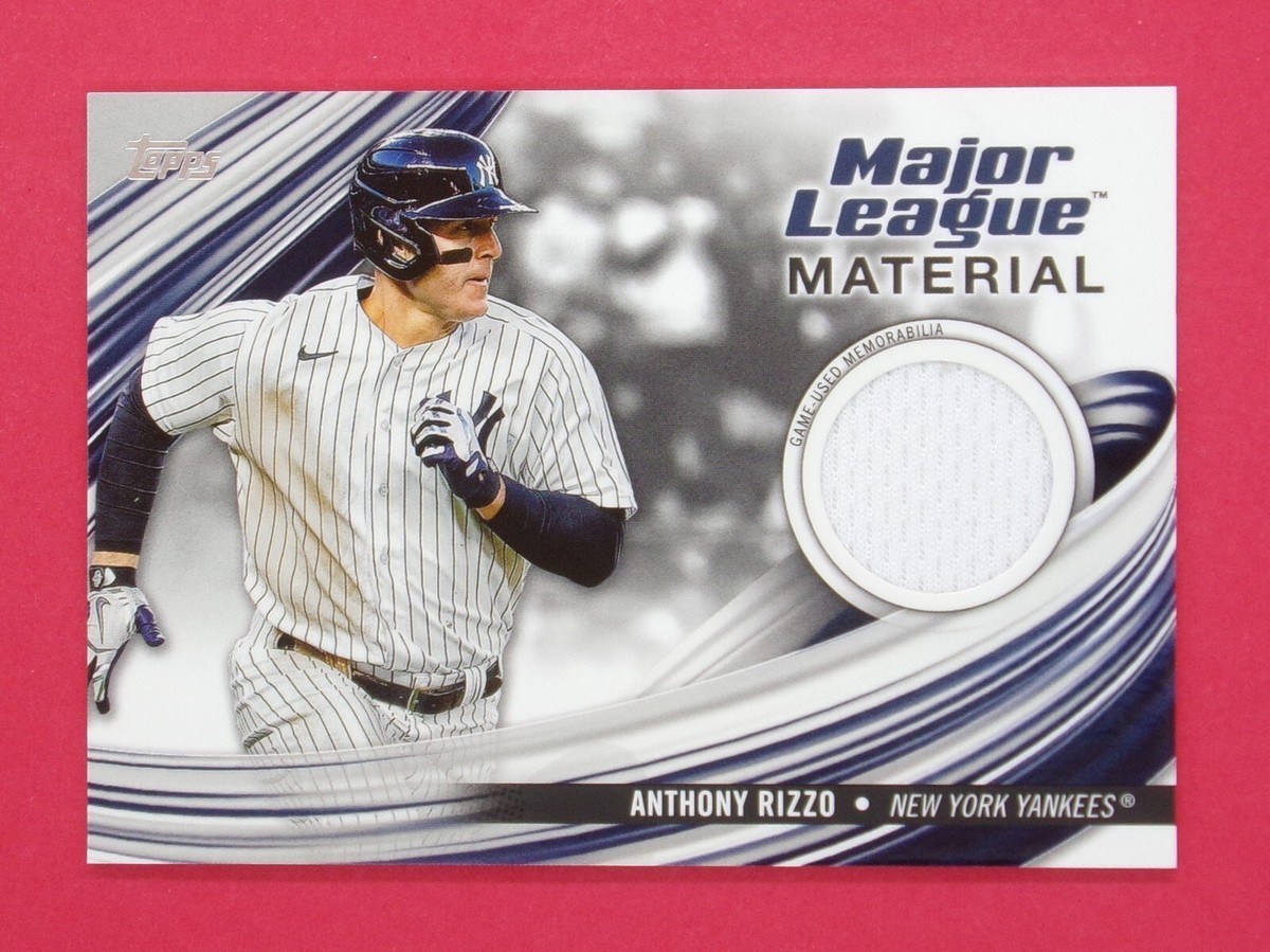 2023 Topps Update Anthony Rizzo Major League Material #MLMARZ New 