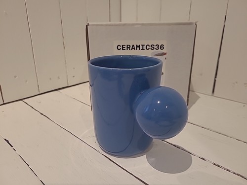 Cerámica 36 - Taza Cerámica Arco 300ml Azul. - Imagen 2 de 6