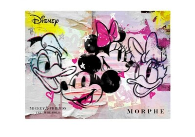 MORPHE Mickey & Friends Truth Be Bold Eyeshadow Palette GORGEOUS NEW IN BOX