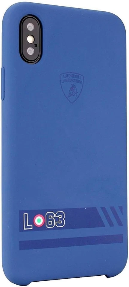 Custodia posteriore in silicone originale Lamborghini Huracan-D13 per iPhone X e iPhone XS - Immagine 2 di 2