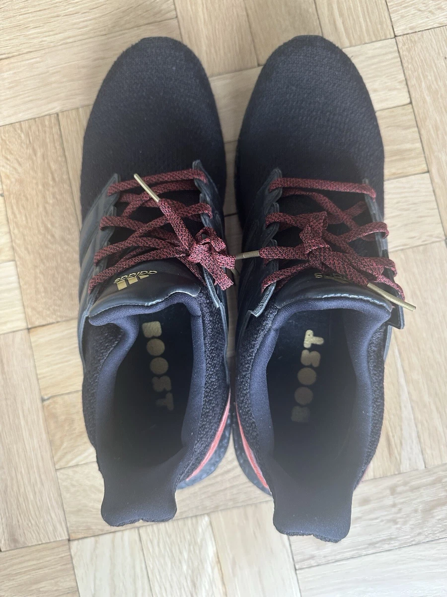 adidas UltraBoost 1.0 Black Solar Red Flames for Sale | Authenticity  Guaranteed | eBay