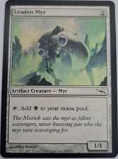 Leaden Myr - Mirrodin - MTG
