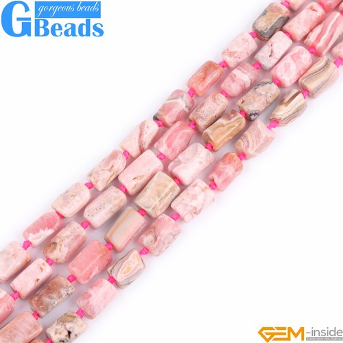 Natural Assorted Gemstone Faceted Tube Column Beads for Jewelry Making 8x12mm - Picture 98 of 192
