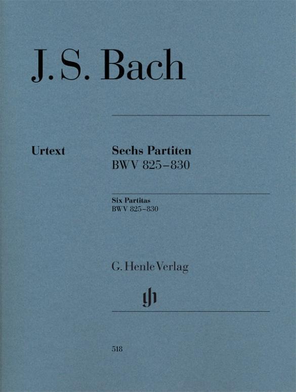 Thumbnail - Bach, Johann Sebastian - Sechs Partiten Bwv 825-830 Johann Sebastian