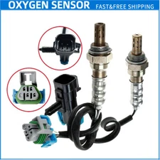 2PCS O2 Oxygen Sensor For 2014 Chevrolet Equinox GMC Terrain 2.4L Up+Downstream