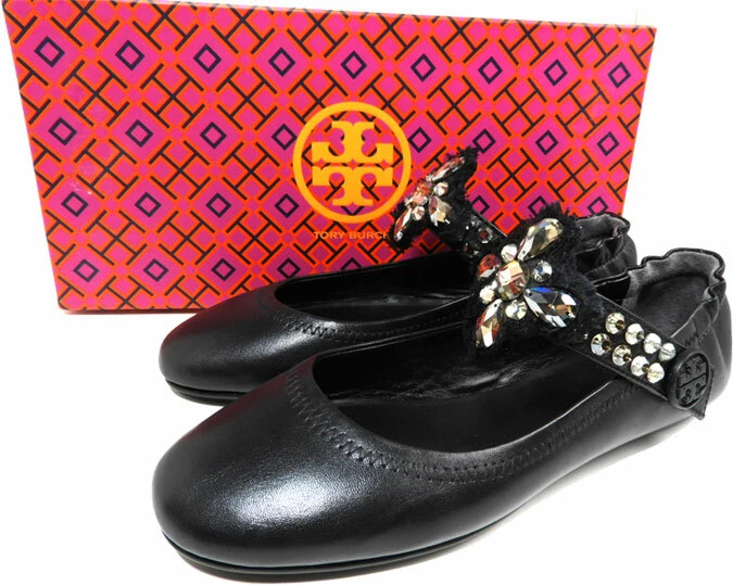 Tory burch minnie embellished convertible strap ballet flat clearance