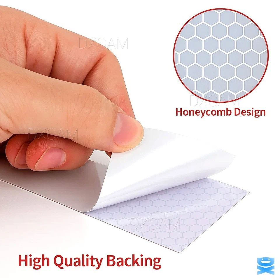 2"x150'  DOT-C2 Premium Reflective Red and White Conspicuity Tape Trailer 1 Roll - Image 4 of 4