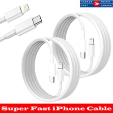 USB Type C to 8Pin Fast USB C Charger Cable For iPhone 14 13 12 11 Pro X XS Max