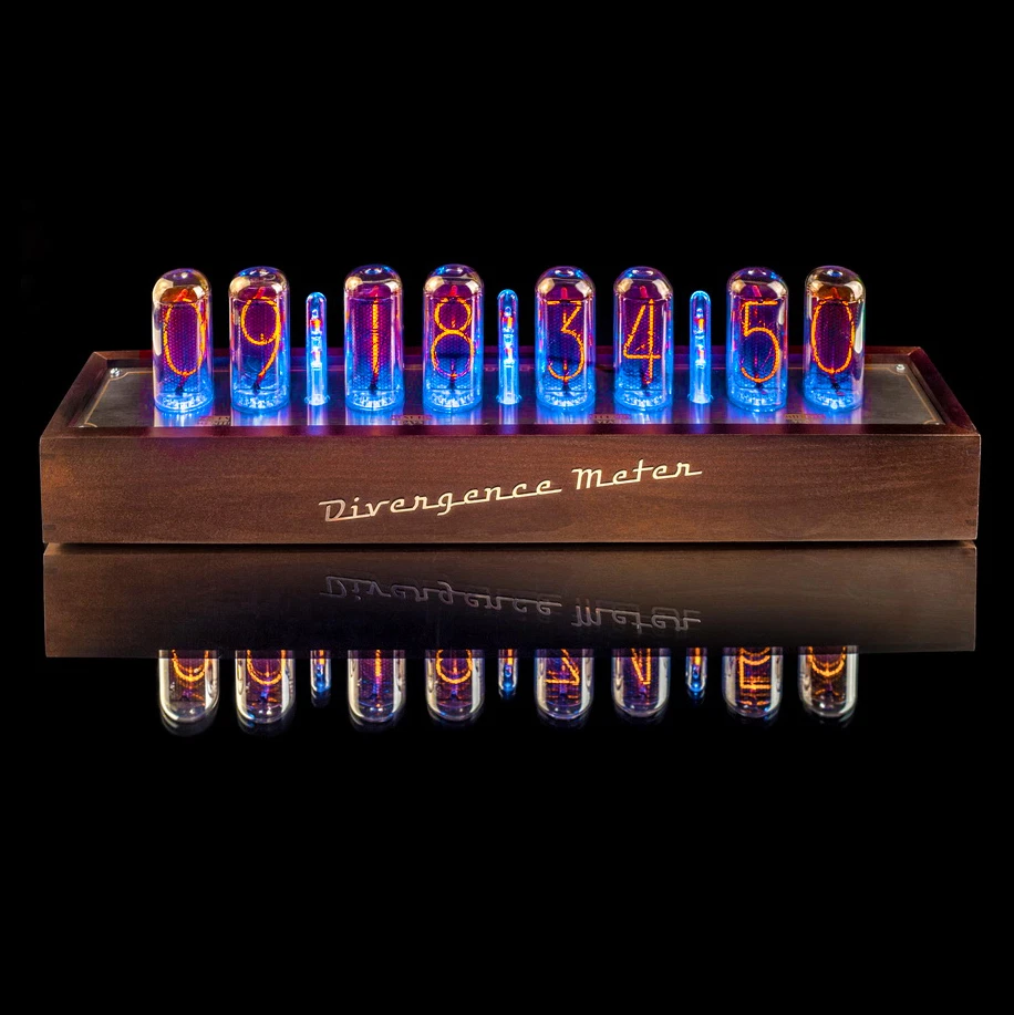 IN-18 Nixie Tubes Clock in Wooden Case [8 TUBES] UPS FREE Delivery 3-5 Days - Image 4 of 4