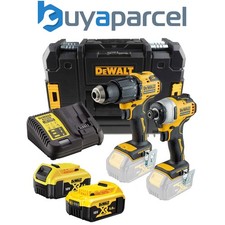 Dewalt DCK2062MP2 18v Brushless DCD709 Combi Drill DCF809 Impact Driver 4 + 5ah