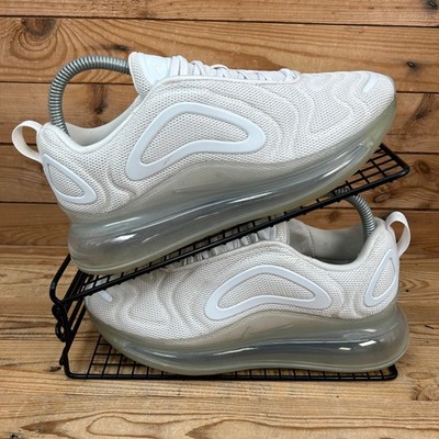 Nike Turnschuhe Damen Größe UK 5 Air Max 720 Weiß Mesh Laufen Fitnessschuhe GS