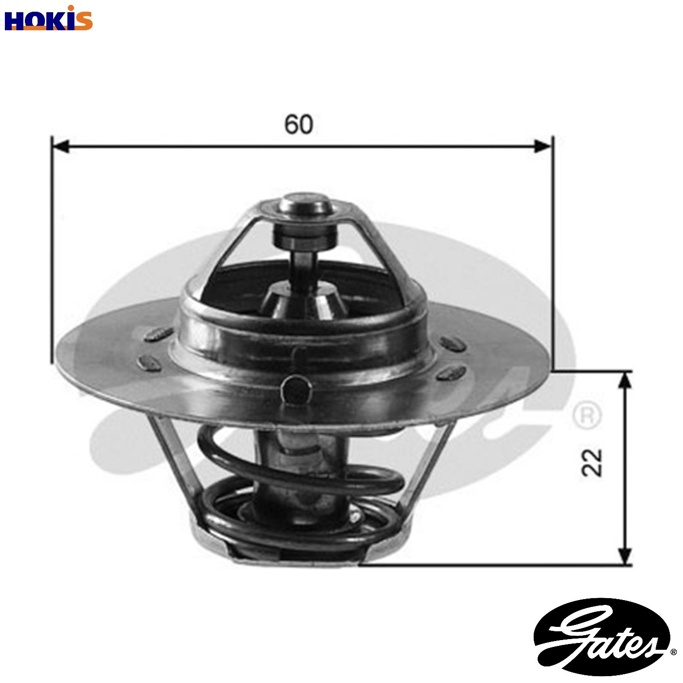 4x ✅Fits GATES-TERMOSTATY TH12488G1 THERMOSTAT CARTRIDGE 88C ⭐UK Seller⭐ - Image 8