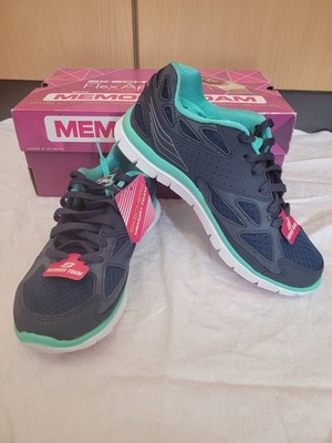 Sketchers Sneaker, Blau Größe 37, Mit Etikett Und Orginal Karton