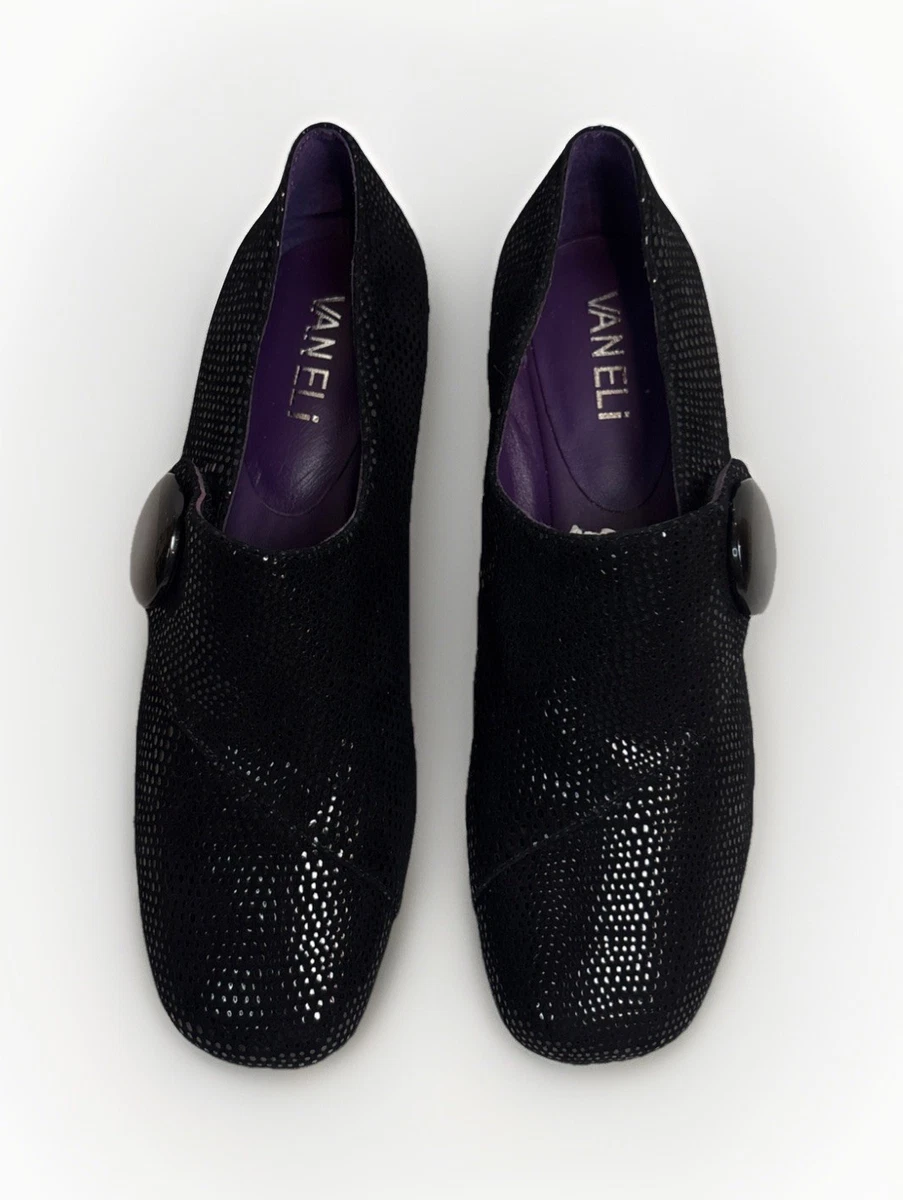 Vaneli Purple Shoes for Women for sale | eBay Vaneli Purple Collection Maxy Suede Loafer Low Wedge Women\'s Size 5.5M main image 0